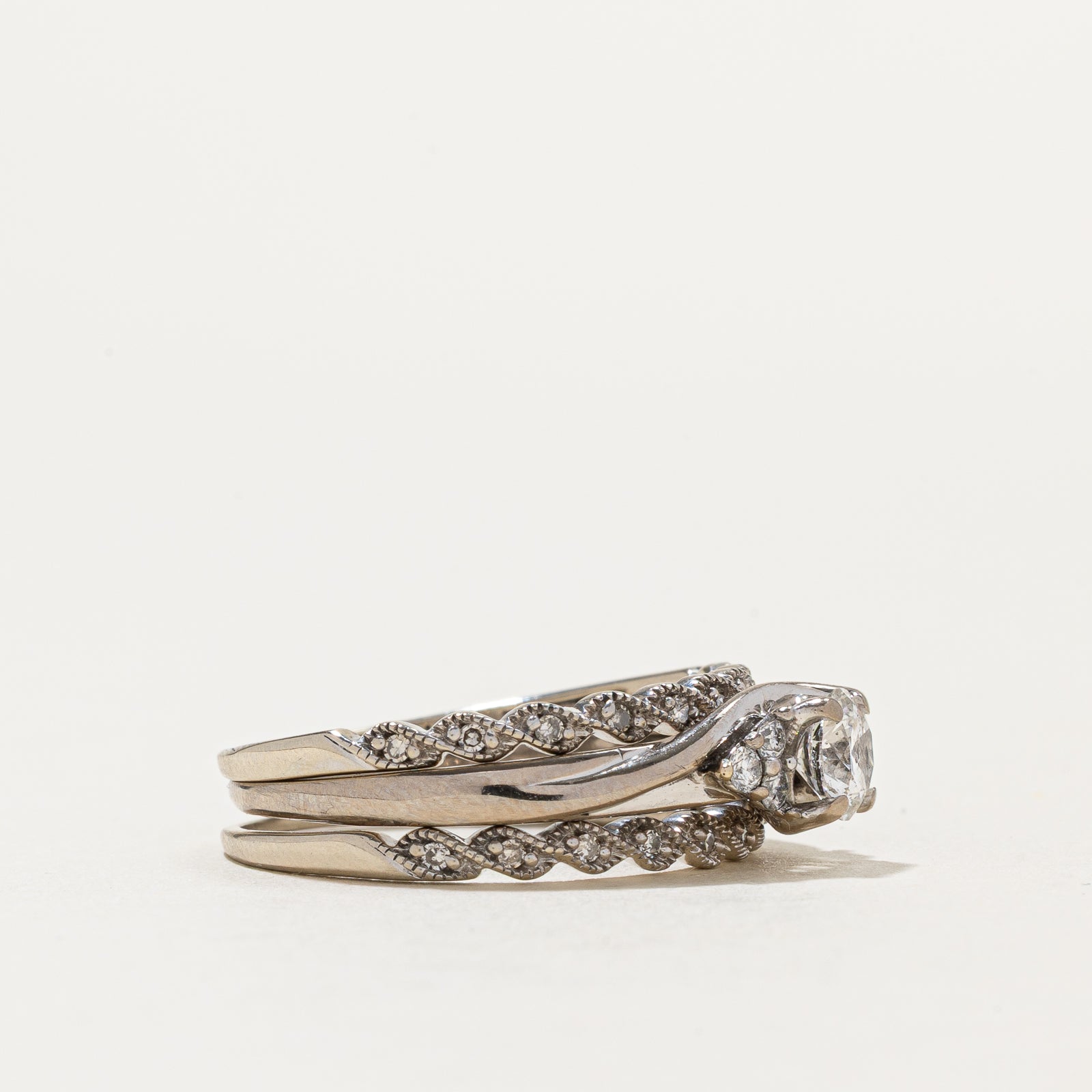 Exquisite Milgrain Detail Soldered Diamond Engagement Ring | 0.79ct Round Cut | 9.25 Size | Perfect for Proposals, Anniversaries & Romantic Occasions