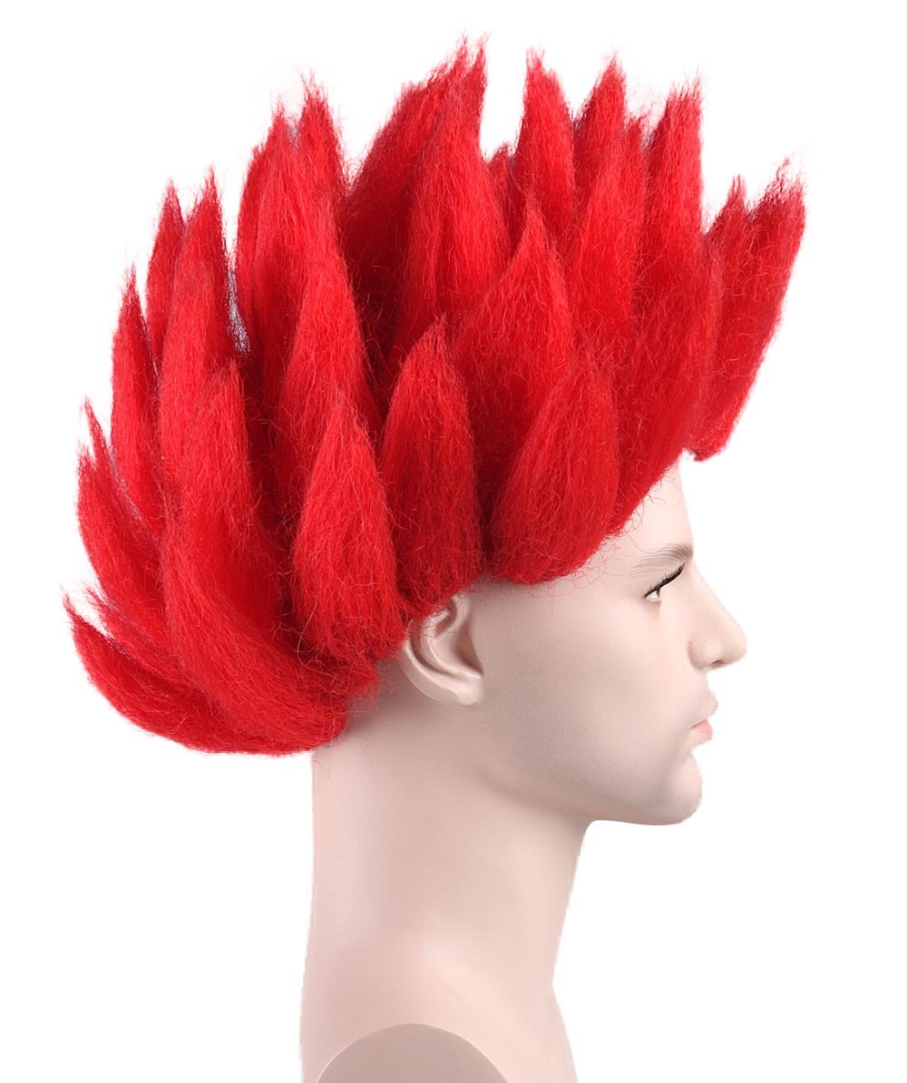 Red Dragon HM-023 Cosplay Wig - Long Wavy Anime Costume Wig for Halloween, Cosplay, Parties & Themed Events - Perfect for Fantasy Characters & Costume Enthusiasts