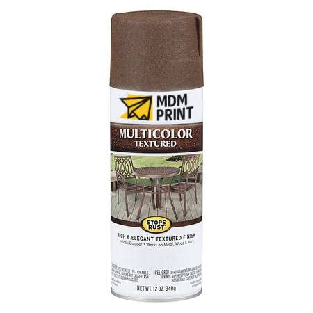 Textured Spray Paint - Autumn Brown, 12 oz | Rustic Finish for DIY Projects, Furniture & Home Decor