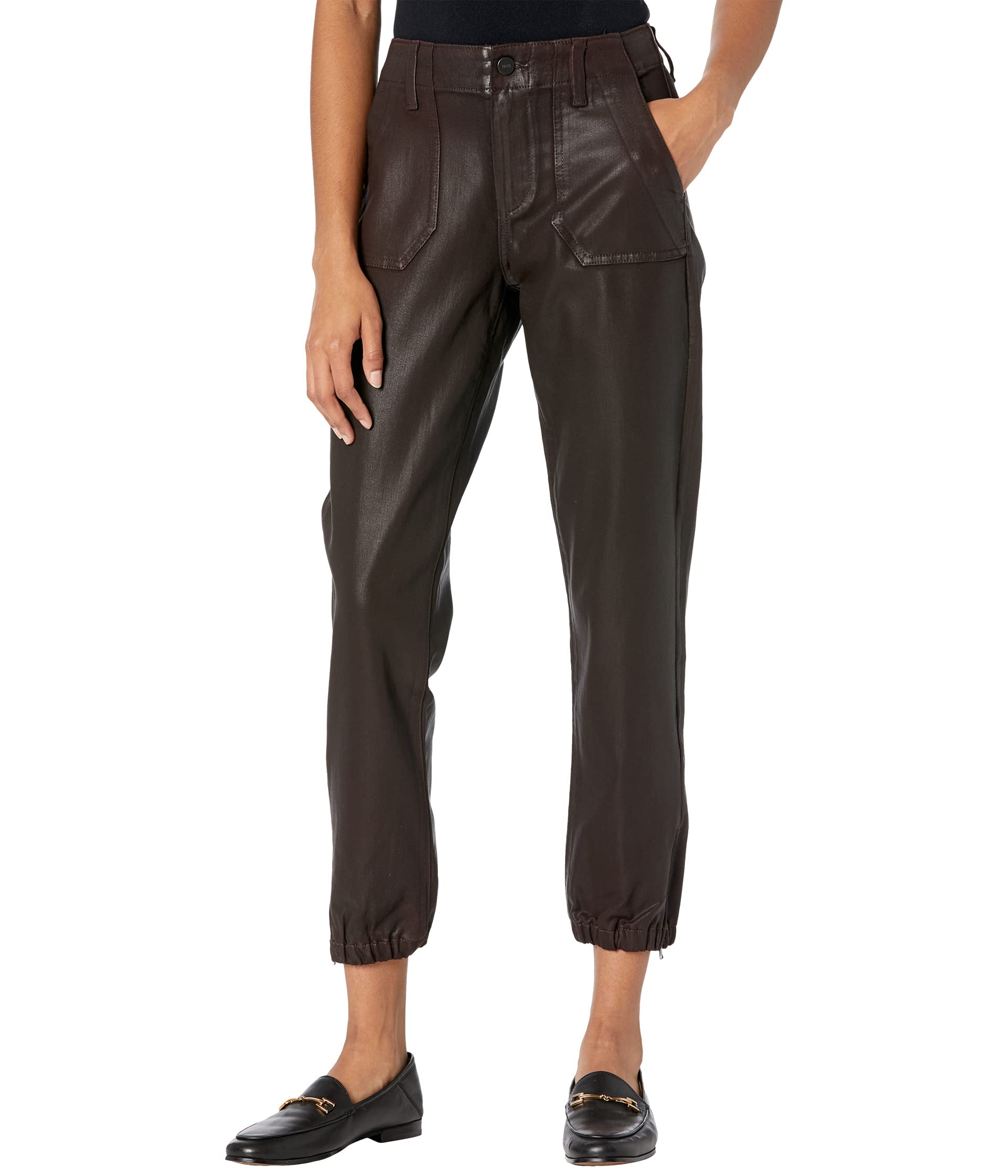 PAIGE Women's Mayslie Joggers - Soft High-Waisted Lounge Pants for Yoga, Running & Casual Wear | Comfortable Stretch Fabric Sweatpants