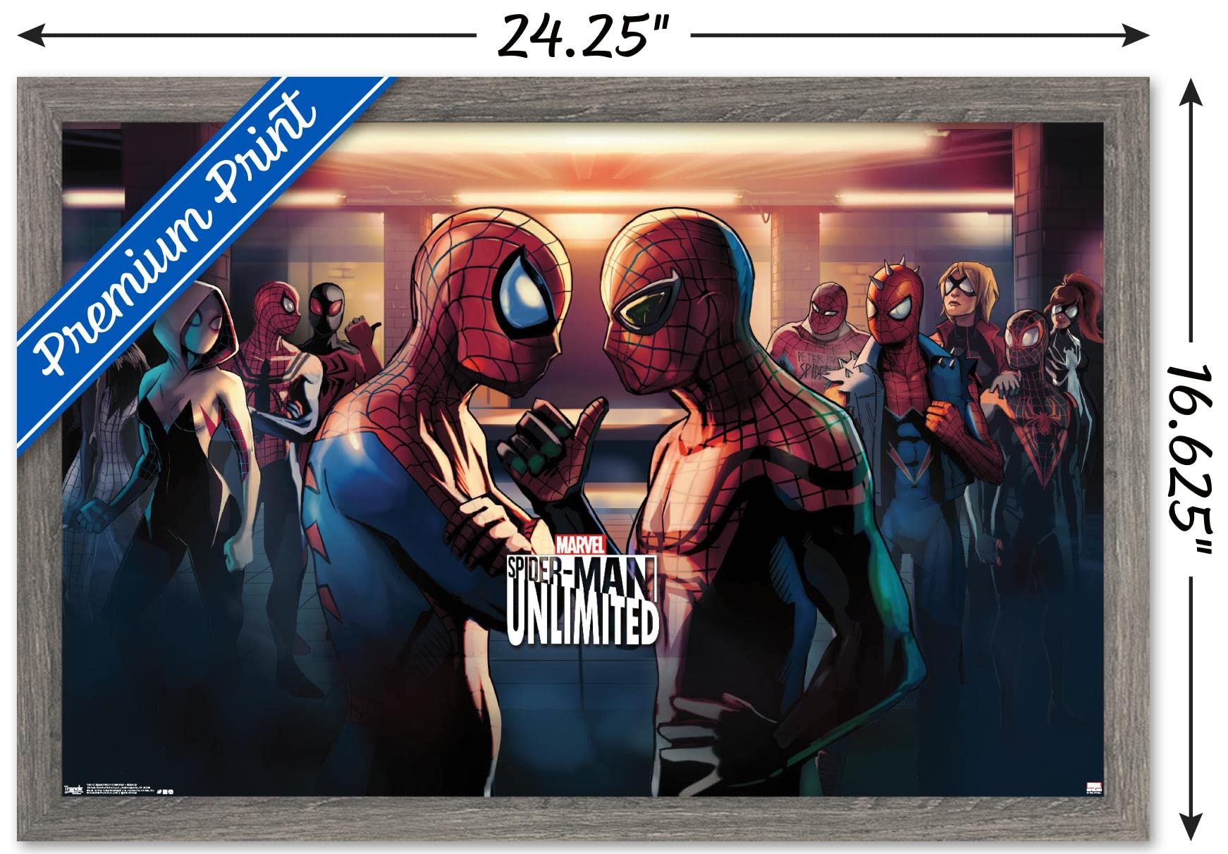 Marvel Comics Spider-Man: Unlimited Video Game Subway Wall Poster - 22.4