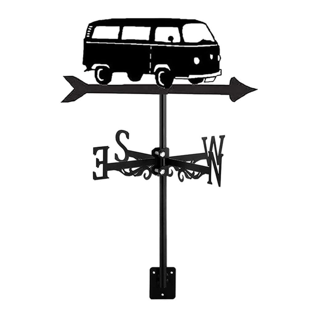 Professional Weathervanes for Roof Mount - Accurate Wind Direction Measuring Tool, Retro Outdoor Garden & Shed Roof Decoration - Perfect for Farmhouse, Cottage & Coastal Home Decor