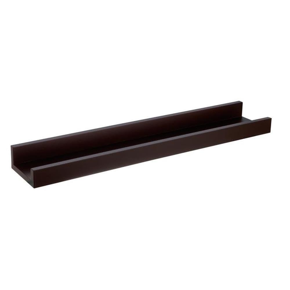 Kiera Grace Set of 4 Floating Shelves - Modern Wood Wall Mounted Picture Frame Display for Home Decor, Living Room, Bedroom & Office - 23