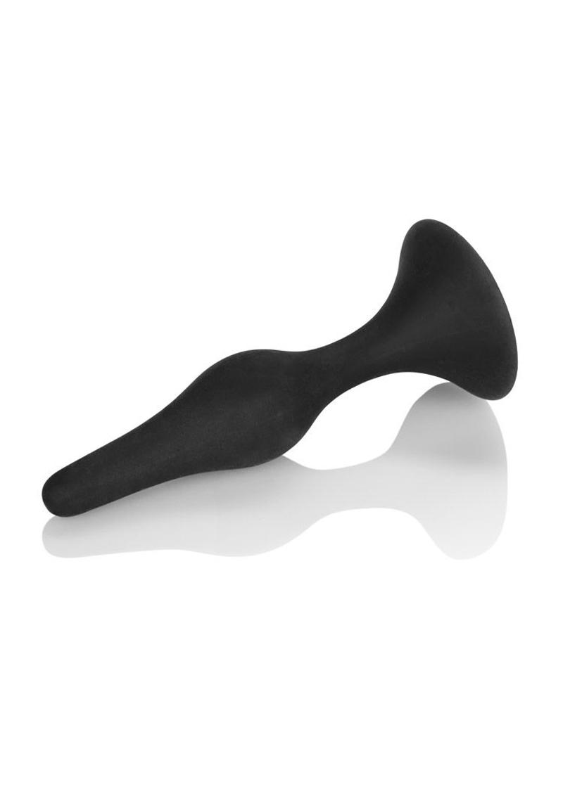 Premium Silicone Butt Plug for Women & Men - Booty Enhancer & Trainer - Black - Perfect for Beginners, Anal Play, and Sensual Enhancement