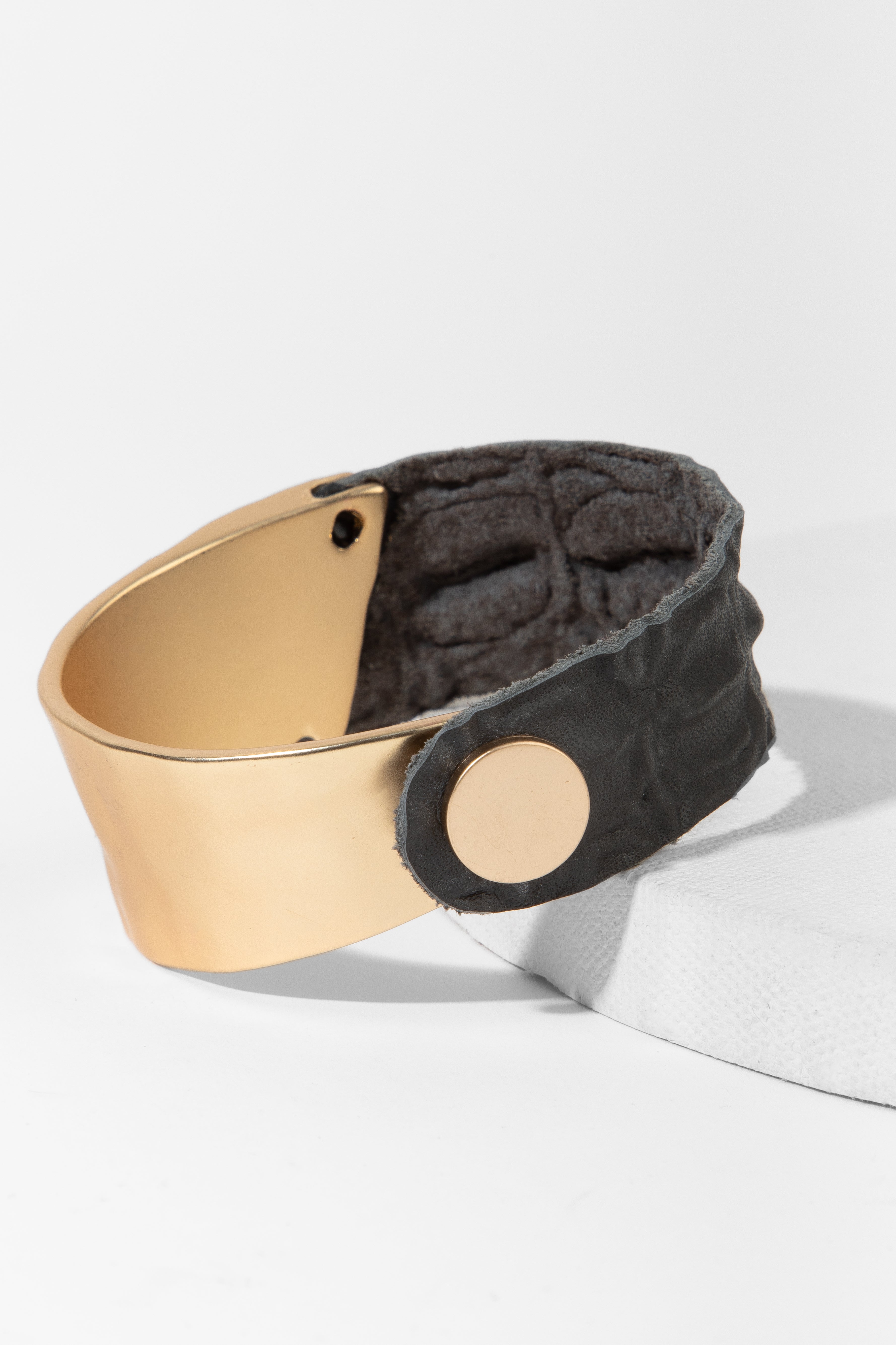 Wild Ways Stainless Steel Leather Bracelet for Men - Adjustable Biker Cuff with Engraved Design - Perfect for Motorcycle Riders & Outdoor Adventures