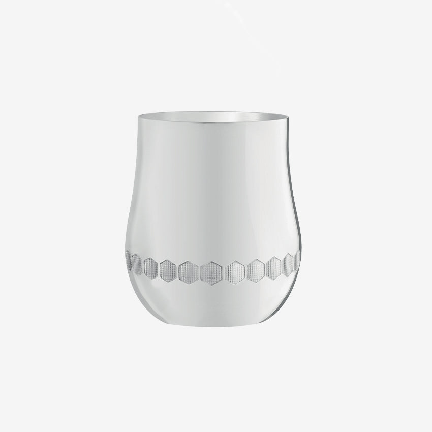 Christofle BeeBee Baby Cup - No Handle Stainless Steel Sippy Cup for Toddlers - Perfect for Travel, Daycare & Learning to Drink Independently