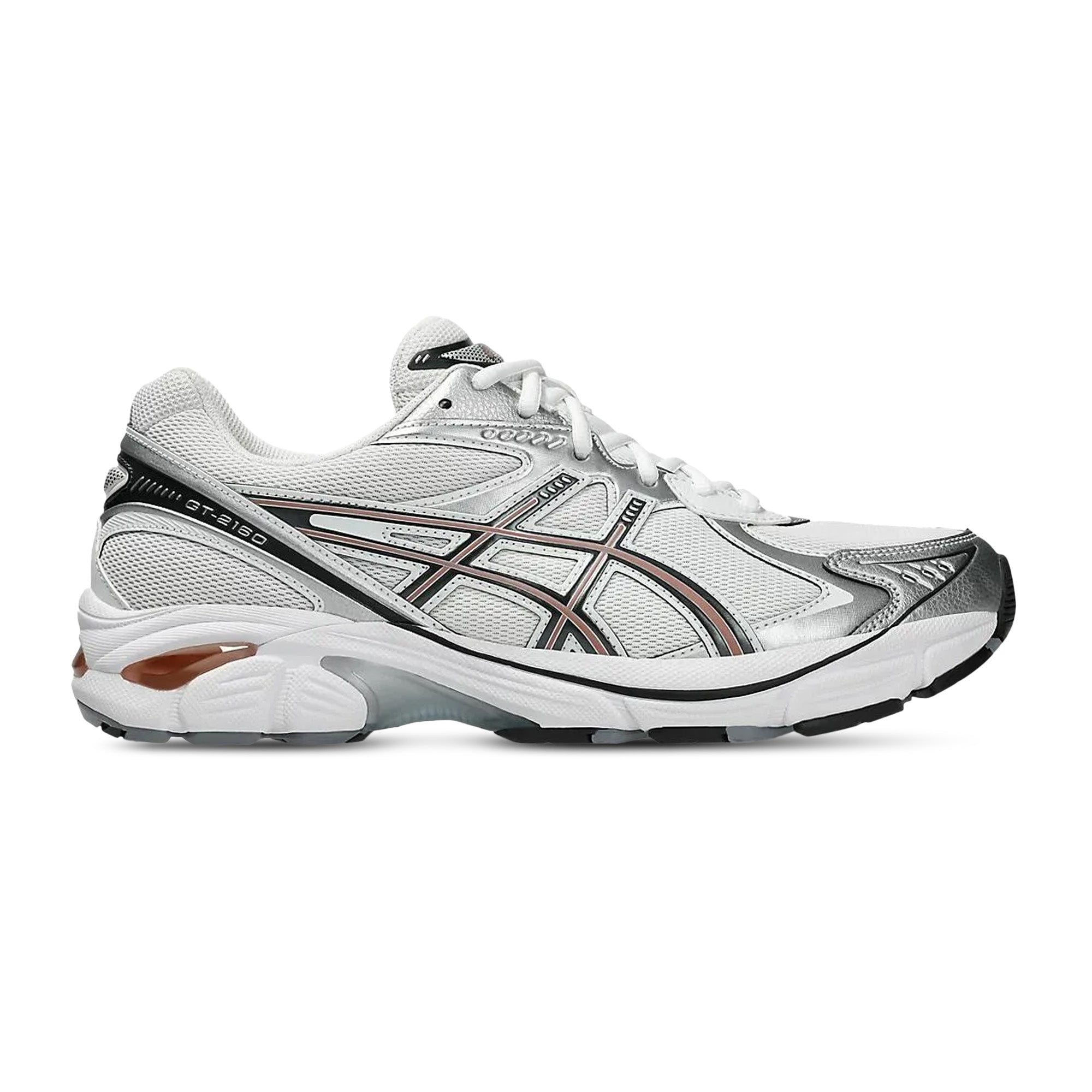ASICS GT 2160 Running Shoes for Men & Women (2024) - White Rose Rouge - Lightweight Cushioned Sneakers for Jogging, Gym Workouts & Daily Wear