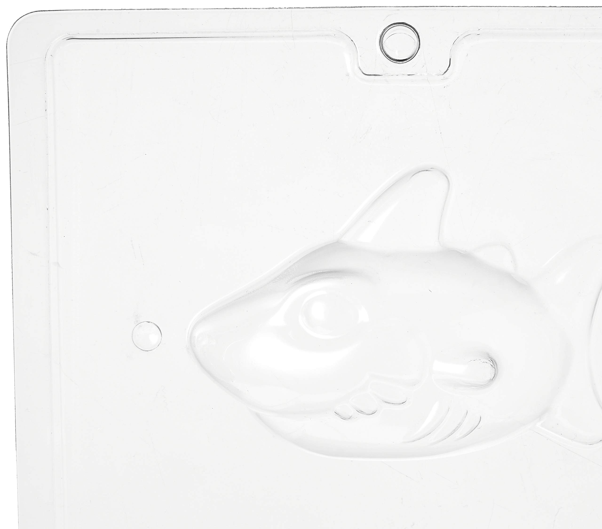 Premium Shark Chocolate Candy Mold Kit - Includes Exclusive Cybrtrayd Copyrighted Chocolate Molding Guide - Perfect for Halloween Treats, Birthday Parties & DIY Chocolate Making