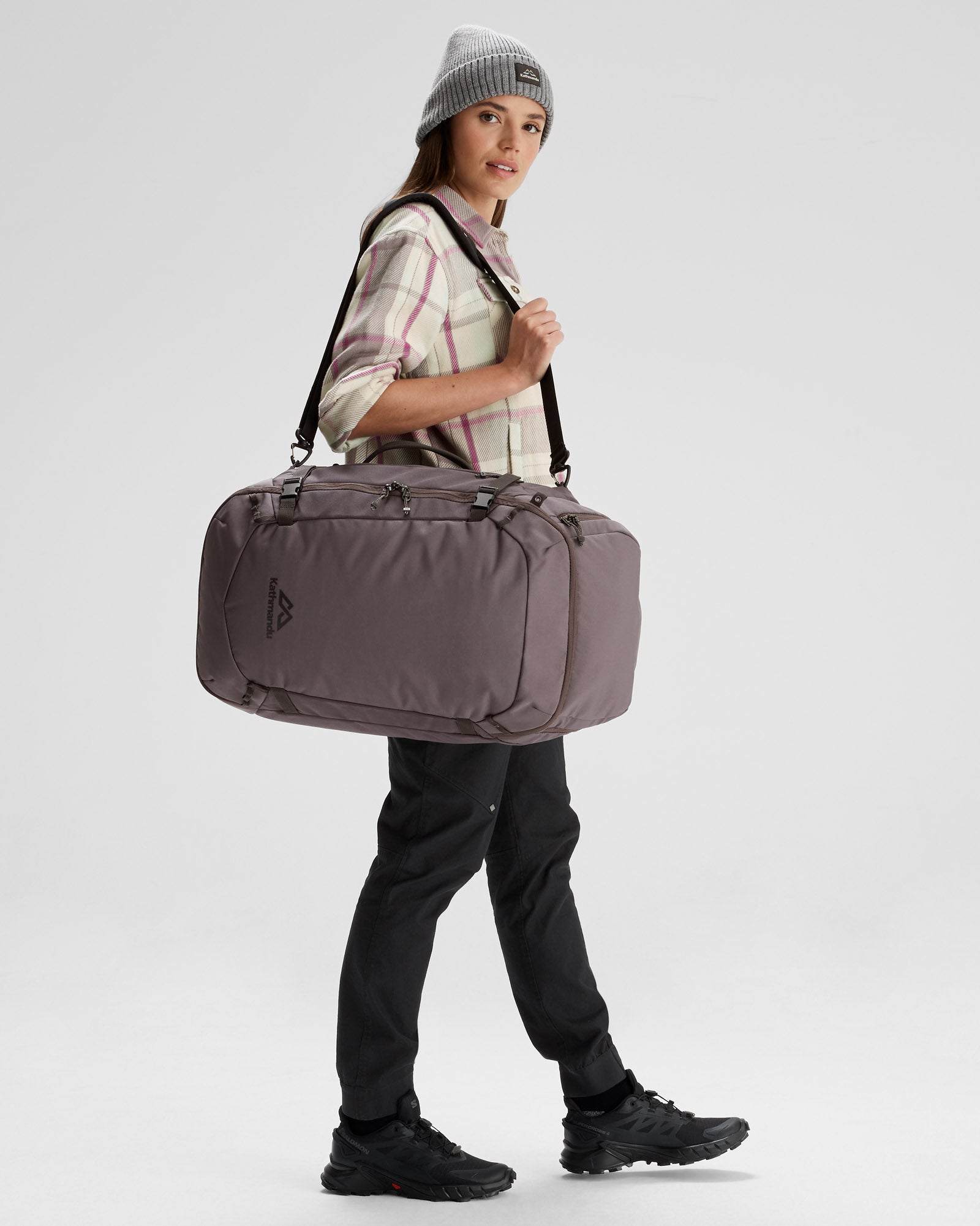 Litehaul Carry On V3 38L Dark Quartz - Lightweight Durable Travel Luggage for Business & Vacation - Perfect for Airplane Cabin & Weekend Getaways