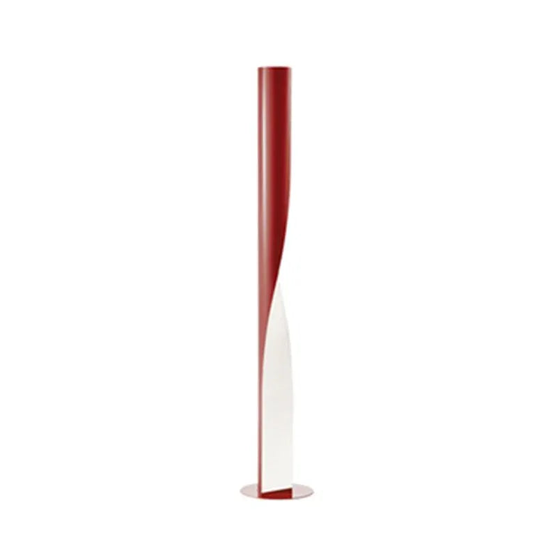 Modern Two-Tone Cylindrical Floor Lamp - Adjustable Height LED Standing Light for Living Room, Bedroom & Office - Warm White/Cool White Lighting Options