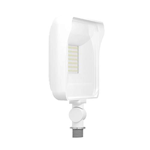 RAB Lighting X34-65LW/120 Outdoor LED Wall Pack Light - 65W, 120V, Durable Weatherproof Fixture for Commercial & Residential Use - Perfect for Pathways, Parking Lots, and Building Exteriors