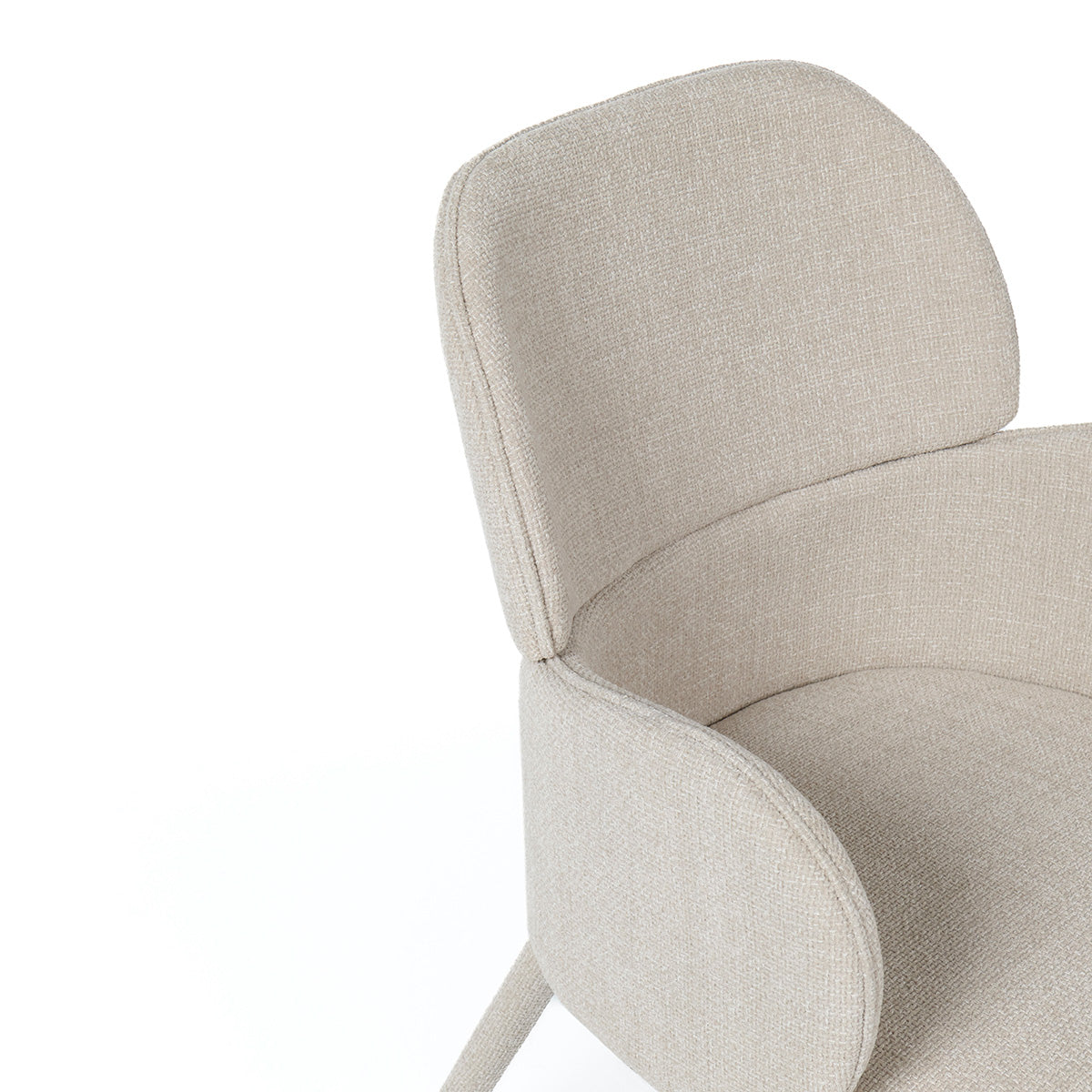 Harper Dining Chair - Modern Wooden Dining Room Chairs Set of 2 - Comfortable Kitchen Chairs with Padded Seat - Perfect for Dining Room, Kitchen, Breakfast Nook & Home Office