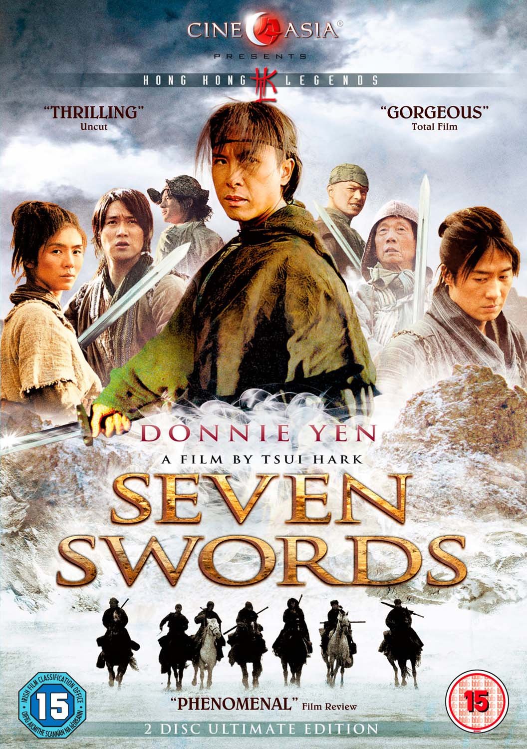 Seven Swords - Classic Martial Arts Action Movie DVD | Epic Kung Fu Adventure Film for Movie Nights & Martial Arts Fans