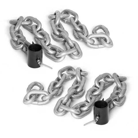 Premium Power Weight Lifting Chains Pair - Heavy Duty Strength Training Equipment for CrossFit, Powerlifting & Home Gym - Enhance Resistance Workouts with Adjustable Weight Chains