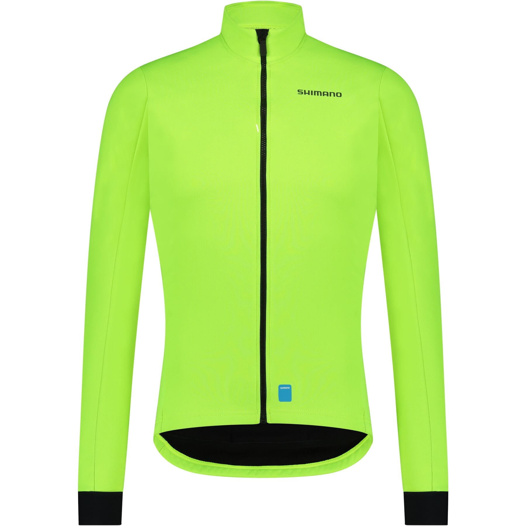 Shimano Men's Element Jacket - Waterproof Windproof Outdoor Fishing Jacket in Yellow - Perfect for Hiking, Camping & Fishing Adventures