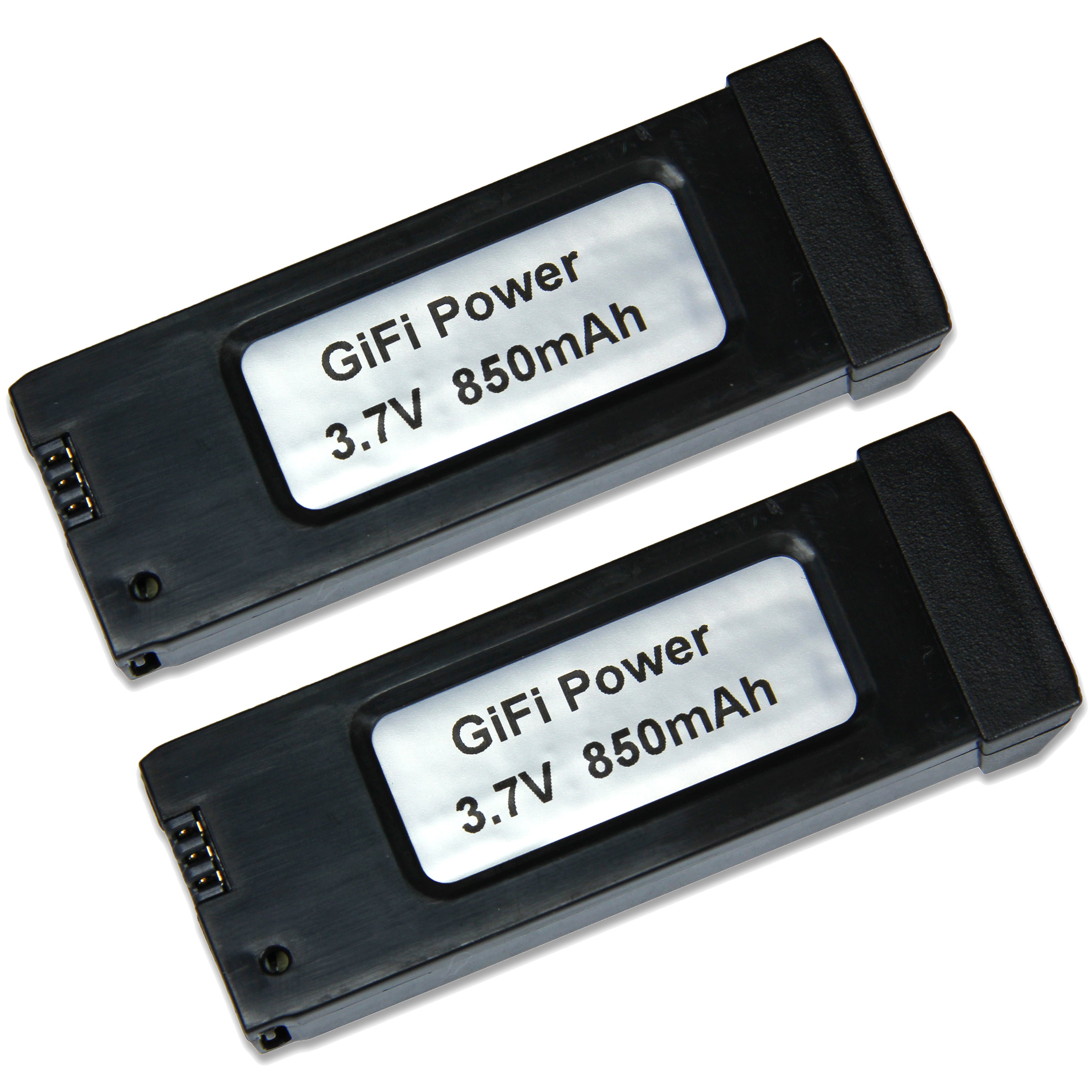 Replacement GiFi Power® 3.7V 850mAh LiPo Battery for Eachine E58 Quadcopter Drone - Compatible with E58 RC Drones, Perfect for Outdoor Flying and Aerial Photography