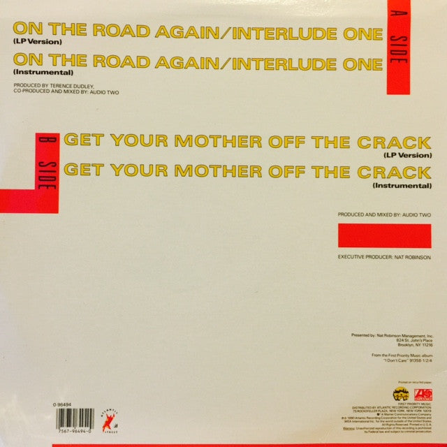 Audio Two - On The Road Again / Interlude One 12
