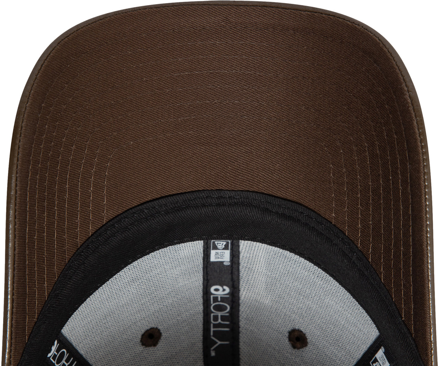 Los Angeles Dodgers Women's New Era 9Forty Crinkled PU Brown Baseball Cap - Stylish Adjustable Hat for Baseball Fans, Fashion & Outdoor Activities