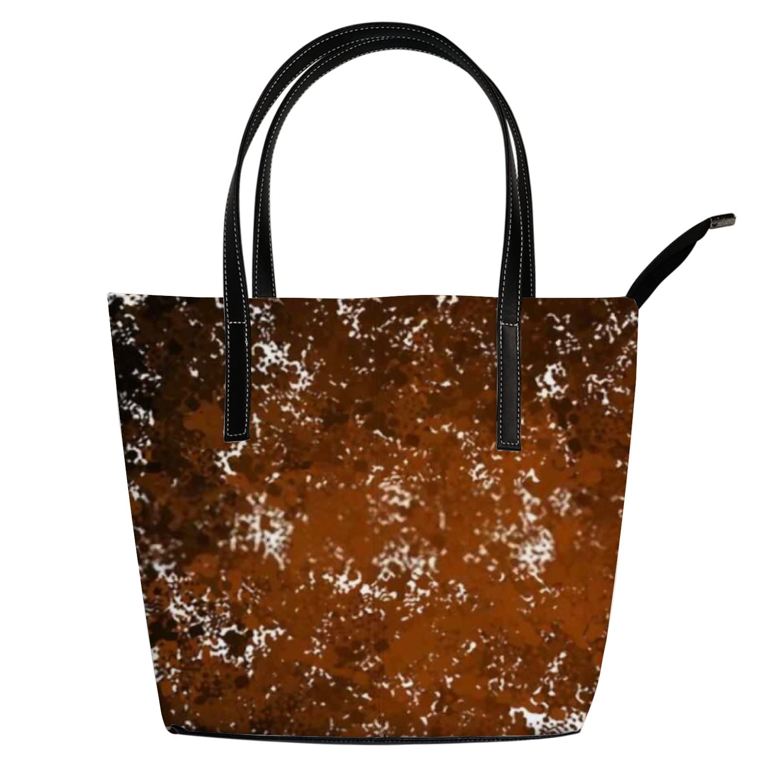 Women's Leather Crossbody Handbag - Stylish Work Tote Bag with Zipper | Perfect for Office, Travel & Everyday Use | Coach-Inspired Design