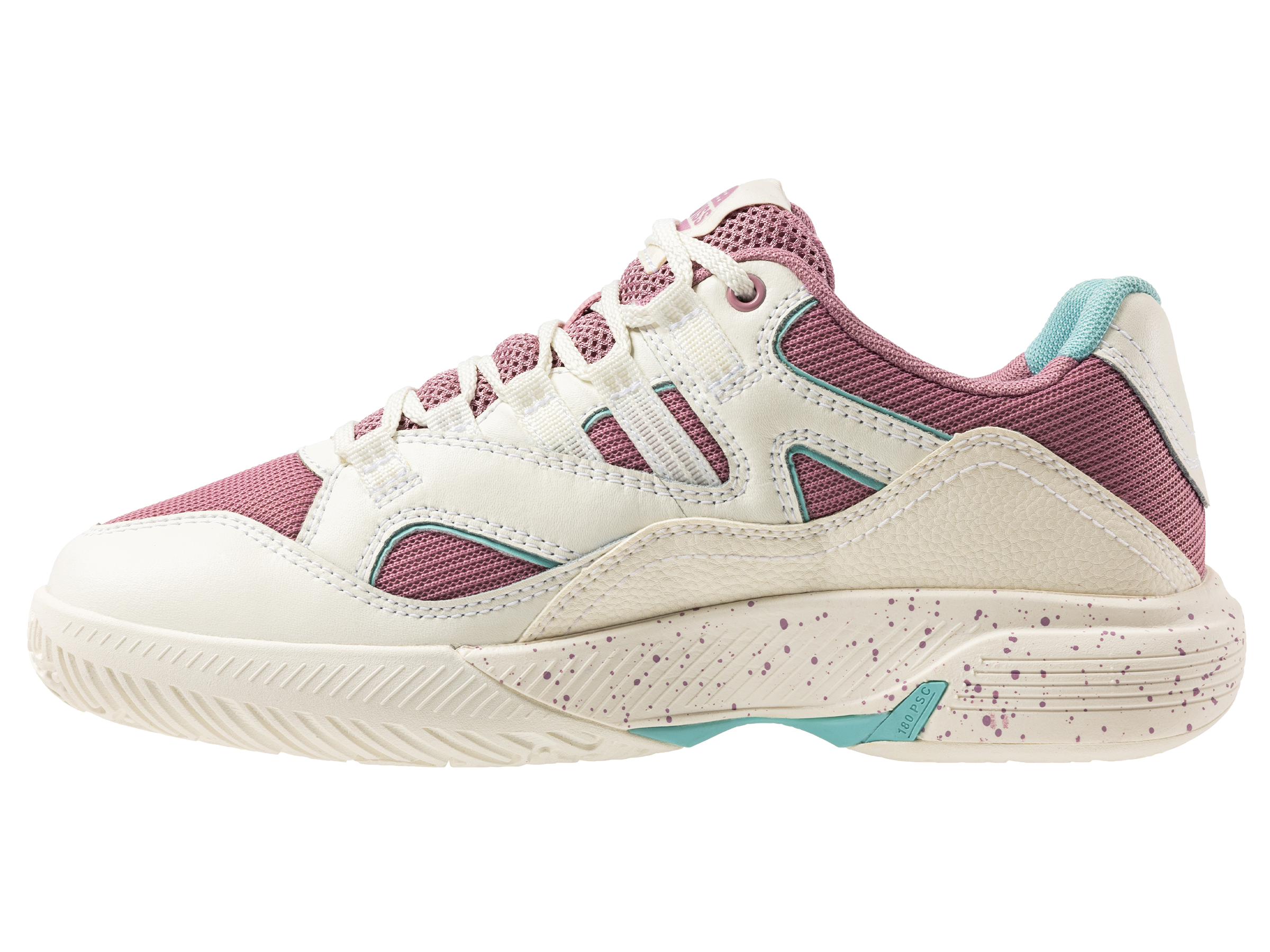 TURA TEAM Padel Racket 94435 966 M - Snow White/Lilac/Pastel Turquoise - Premium Padel Tennis Equipment for Men & Women | Perfect for Competitive Matches & Training Sessions