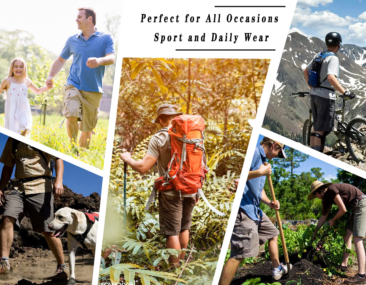 AKARMY Men's Camo Cargo Shorts - Tactical Outdoor Shorts with Multiple Pockets, Breathable Cotton, No Belt Needed | Perfect for Hiking, Camping & Casual Wear