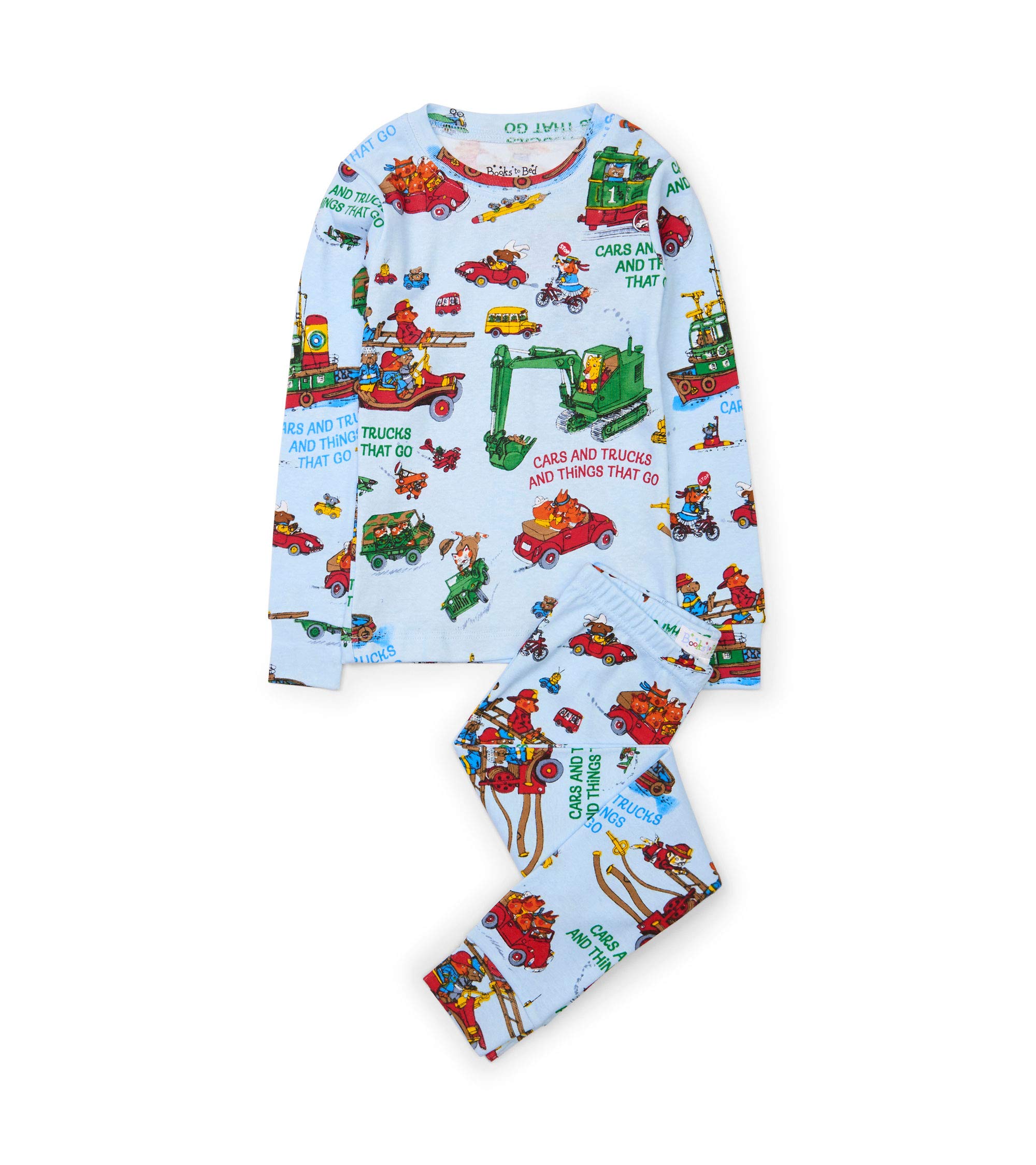 Boys' Long Sleeve Printed Pajama Set - Soft Cotton Sleepwear for Kids | Perfect for Bedtime Stories & Cozy Nights