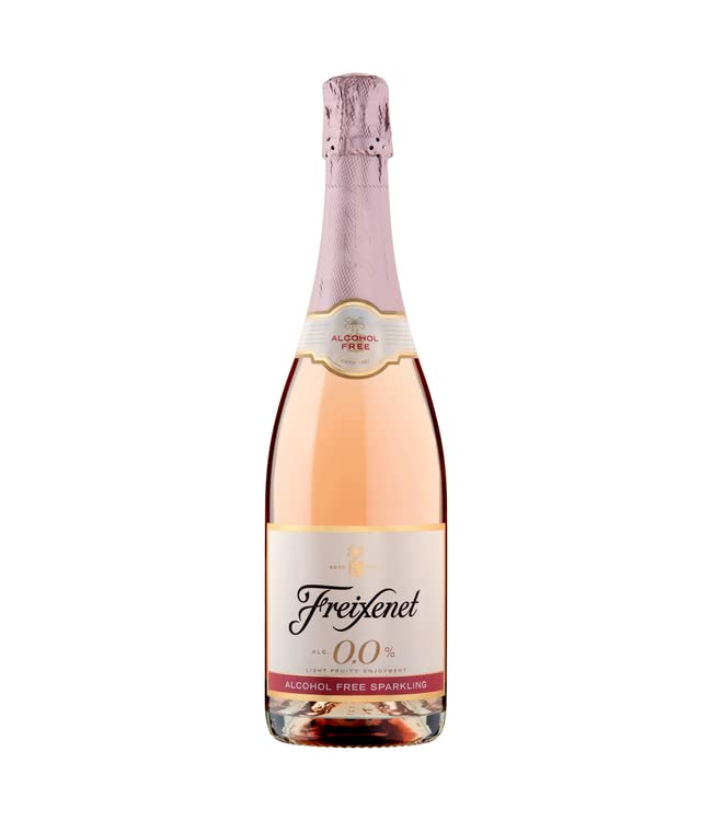 Freixenet Alcohol-Free Sparkling Rose Wine - Pink, 750ml | Non-Alcoholic Bubbly for Celebrations, Weddings & Special Occasions
