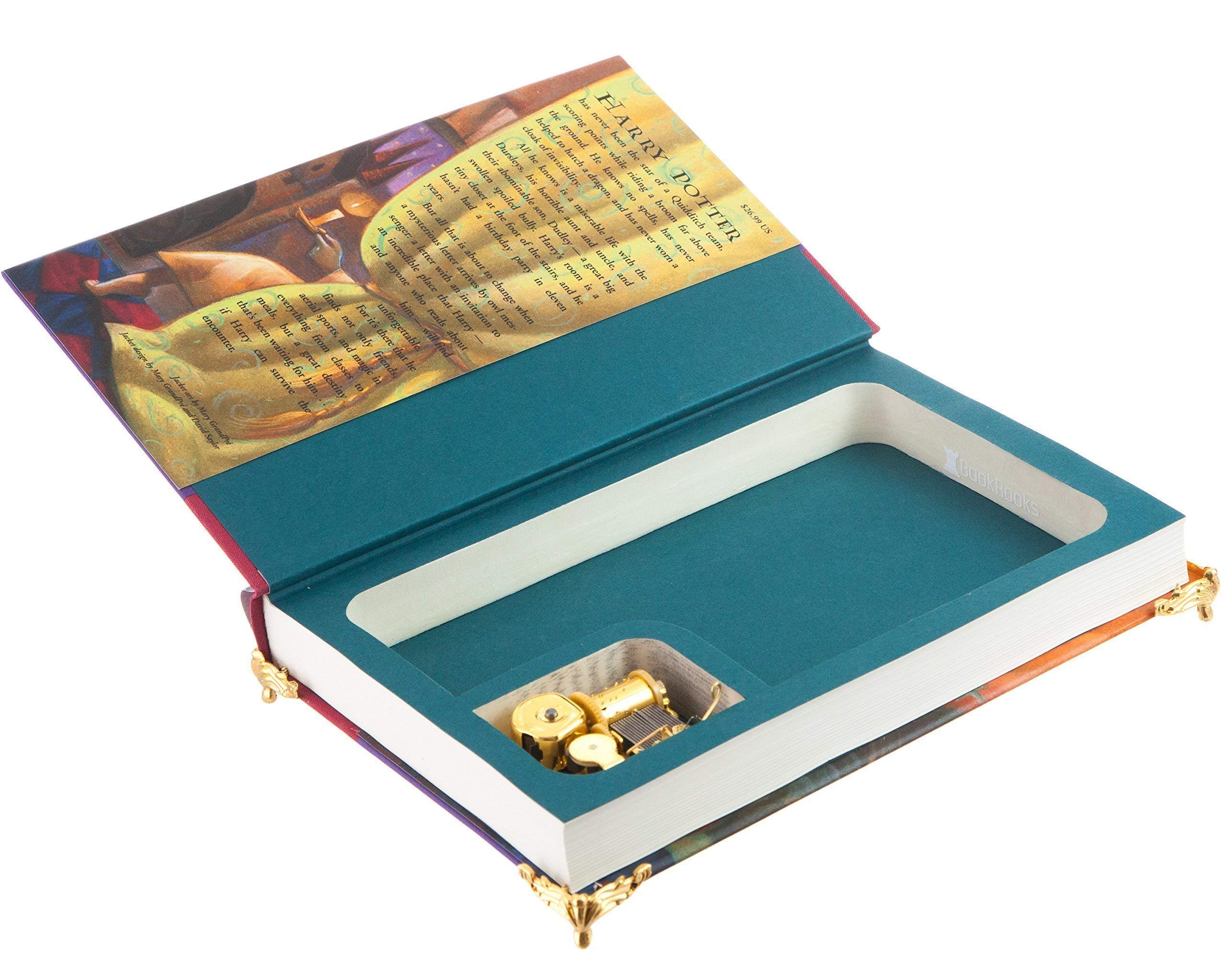 Harry Potter Music Box Book - Magical Gift for Fans, Collectors & Christmas Presents | Perfect for Home Decor, Party Favors & Special Occasions