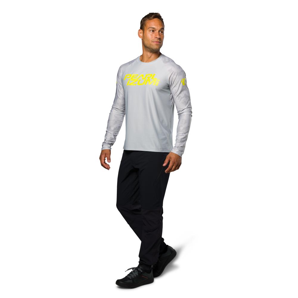 Men's Performance Long Sleeve Jersey - Breathable Moisture-Wicking Workout Shirt for Running, Gym & Outdoor Activities