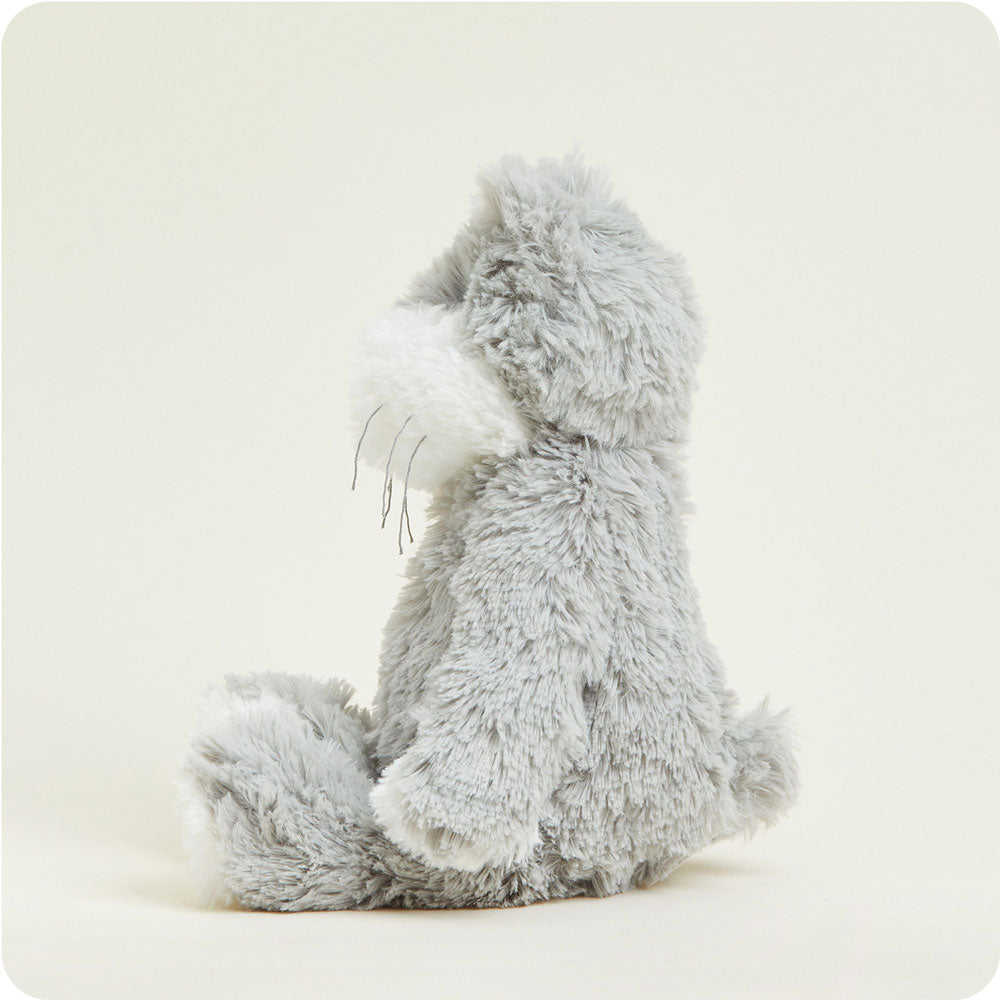 Weighted Heated Cat Stuffed Animal - Microwaveable Plush Toy for Stress Relief & Warmth | Perfect for Anxiety Relief, Relaxation, and Cold Weather Comfort