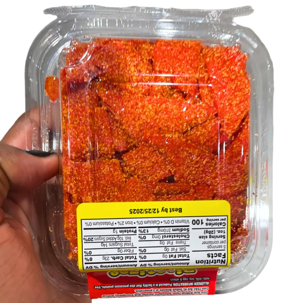 Alamo Candy Picositas Belt - 1 Count | Spicy Tamarind Sugar Candy | Authentic Mexican Treat for Parties, Snacking & Gifting