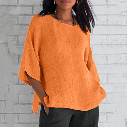 3/4 Sleeve Orange