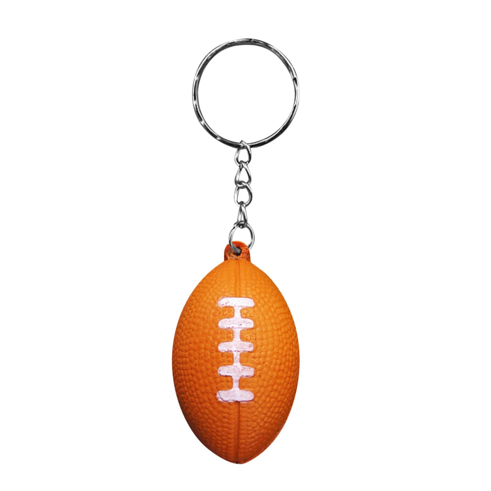 JE-241 American Football Keychain - Realistic Simulation Ball Pendant for Sports Fans, Competition Enthusiasts, and Gift Giving