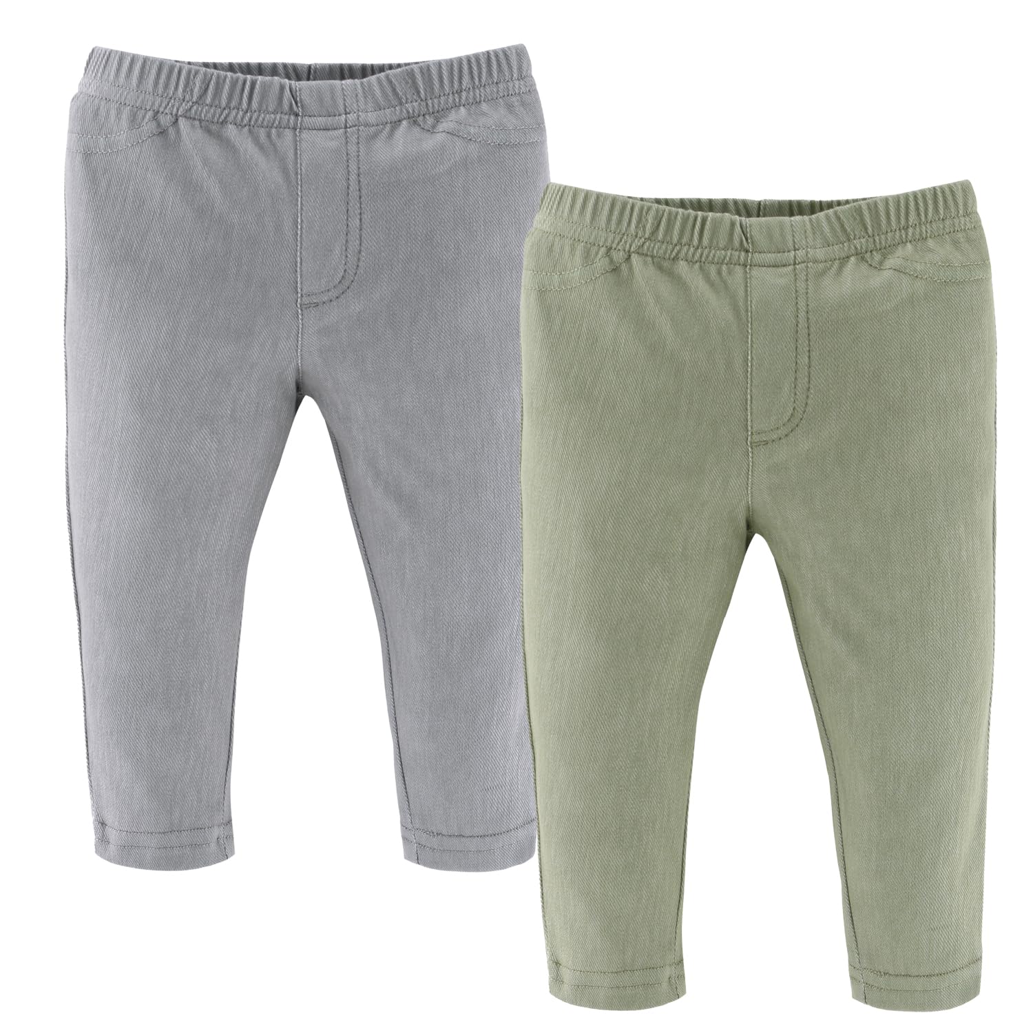 **Peanutshell Baby Pants for Boys & Girls - Soft Stretch Denim Jeans & Jeggings (Newborn-24 Months) - Perfect for Playtime, Daycare & Family Outings**