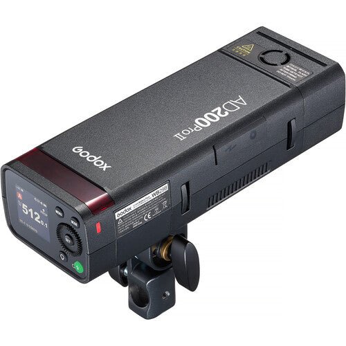 Godox AD200Pro II TTL Pocket Flash - Powerful Portable Strobe Light for Photography, Studio & Outdoor Shooting - Perfect for Portraits, Events & On-Location Photography