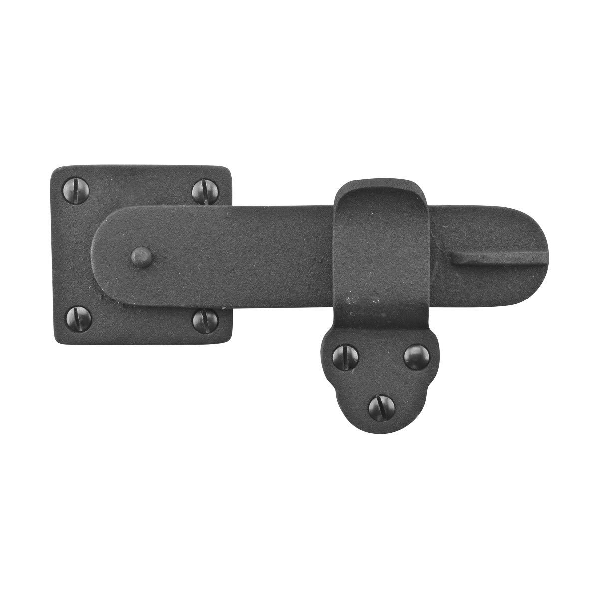 Black Wrought Iron Gate Latch 5 3/4