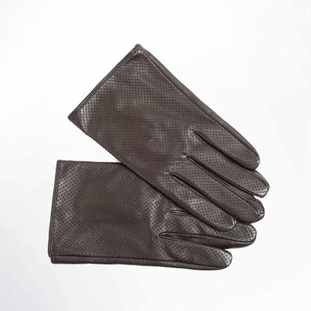 Men's Thin Breathable Driving Gloves - Lightweight & Comfortable for Winter Commuting & Outdoor Activities (Color: A, Size: Large)