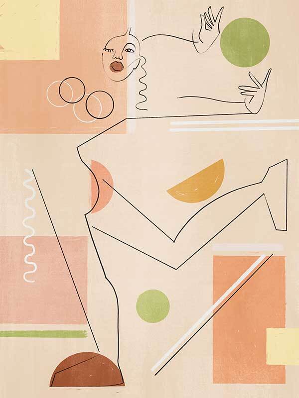 Dancer Canvas Art Print - Stunning Wall Decor for Living Room, Bedroom & Office - Perfect Gift for Dance Lovers & Home Decor Enthusiasts