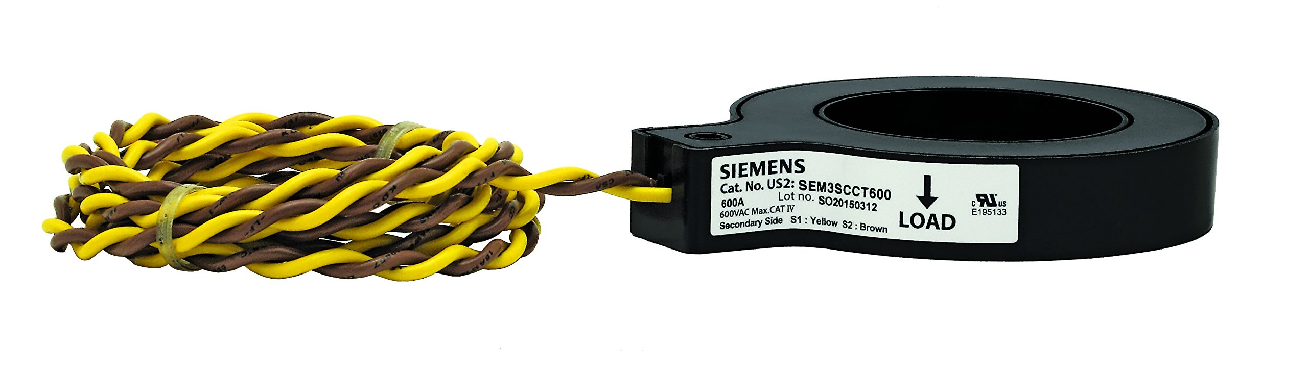 Siemens SEM3 Solid Core CT 800:01 Current Transformer (2.60