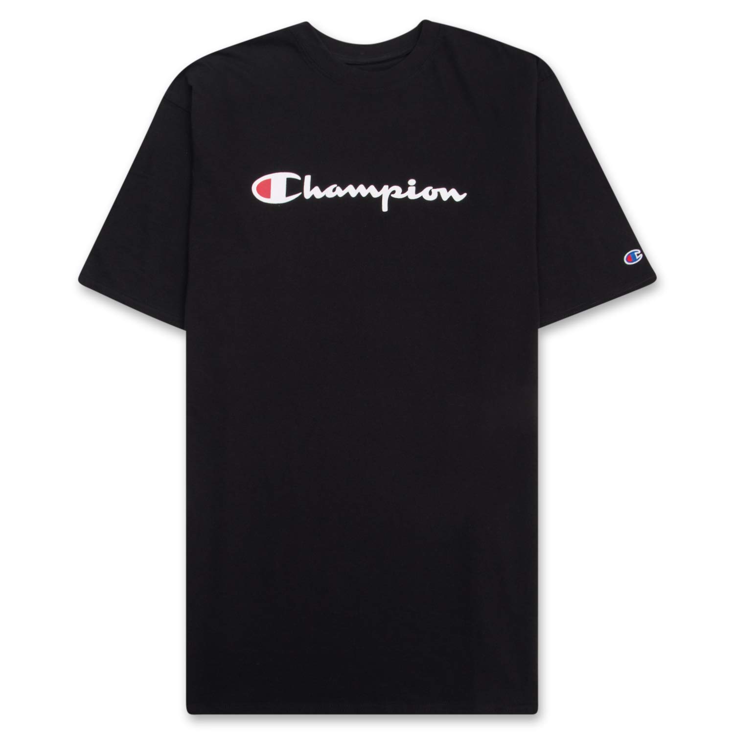 Champion Big and Tall T-Shirts for Men - 2 Pack Graphic Tees (Comfortable Cotton Crewneck Shirts) - Perfect for Casual Wear, Gym, and Everyday Outfits