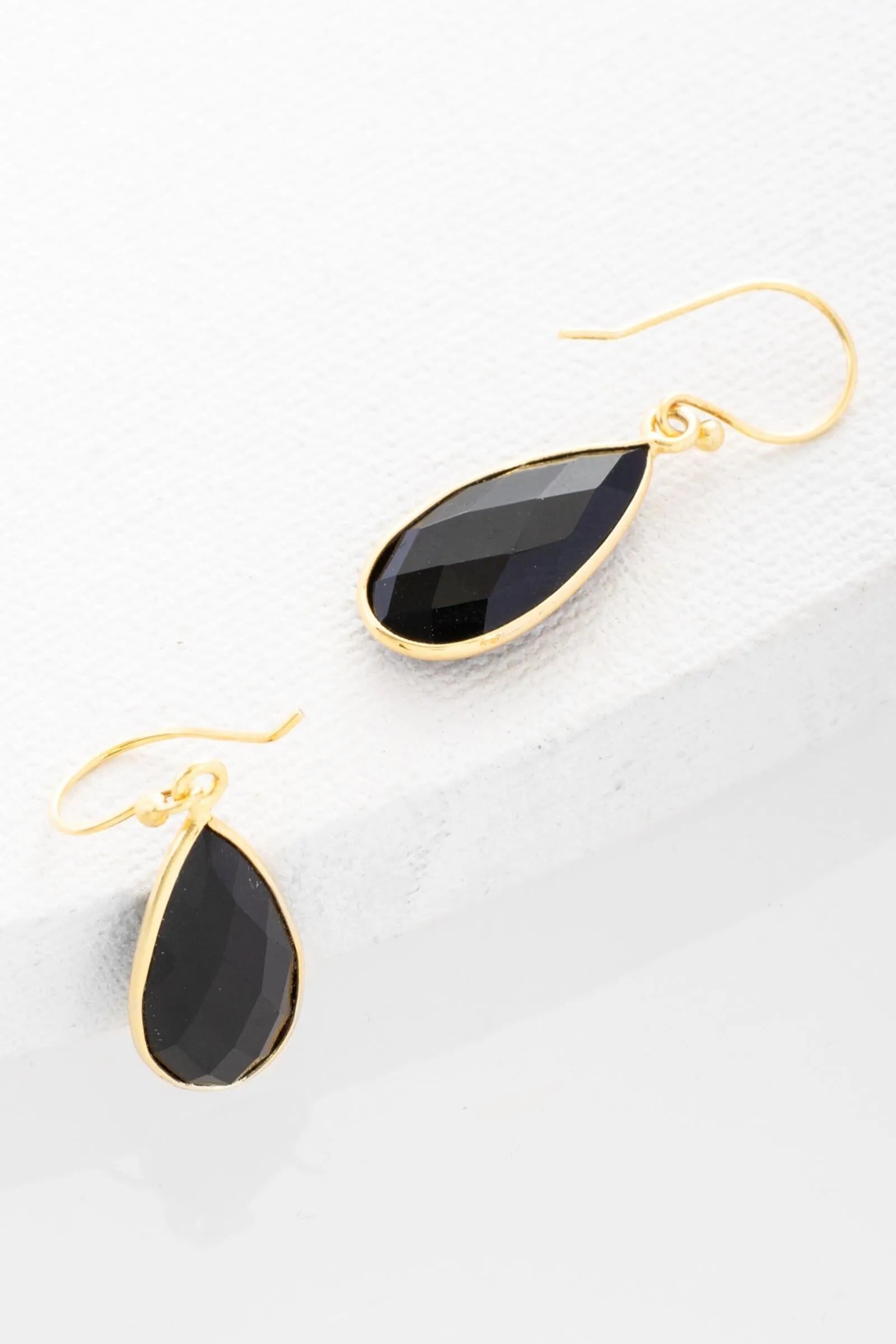 Elegant Single Gemstone Drop Earrings for Women - Dainty & Minimalist Jewelry for Parties, Weddings & Everyday Wear