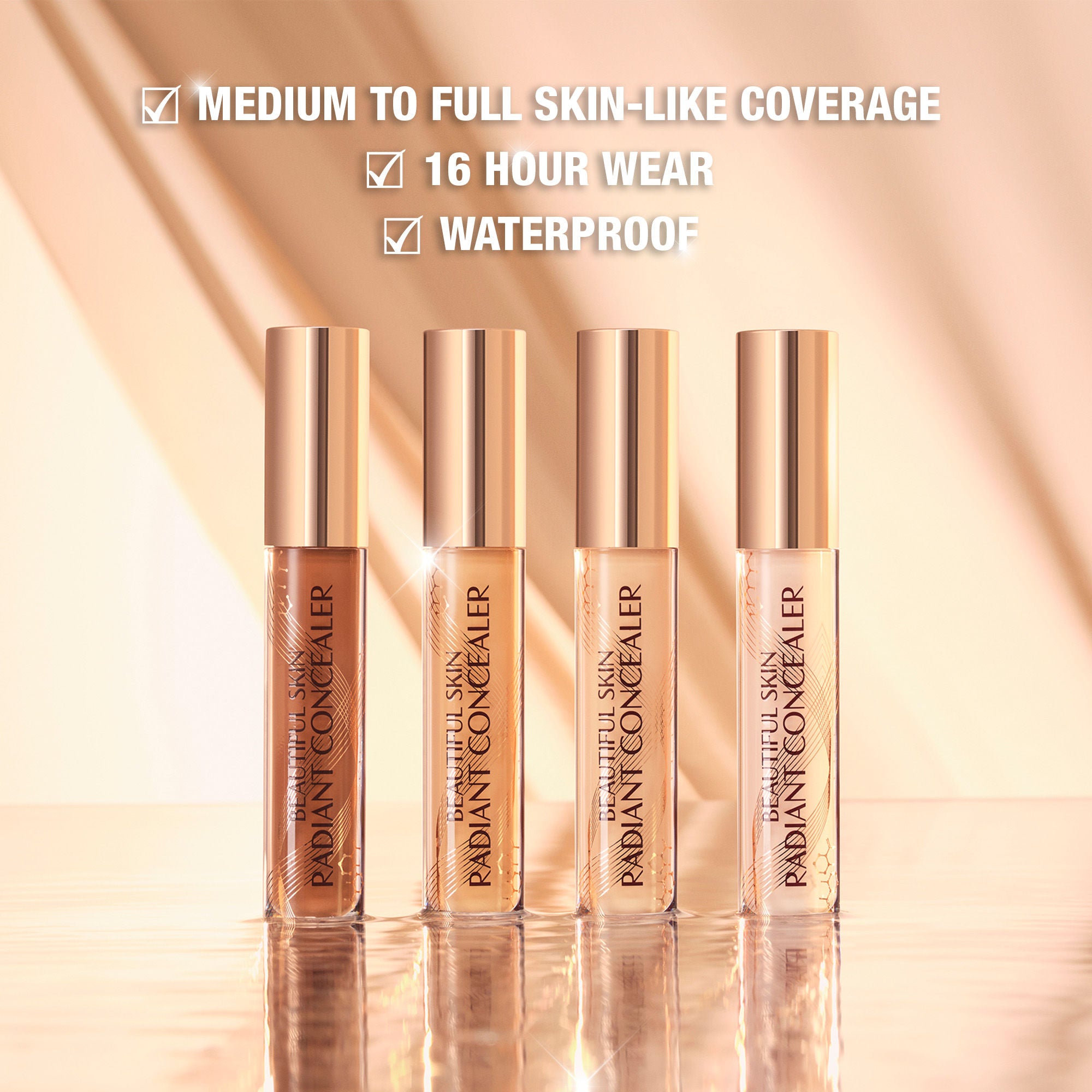 Beautiful Skin Radiant Concealer - Flawless Coverage & Brightening Makeup for Dark Circles & Blemishes | Perfect for Everyday Wear & Special Occasions