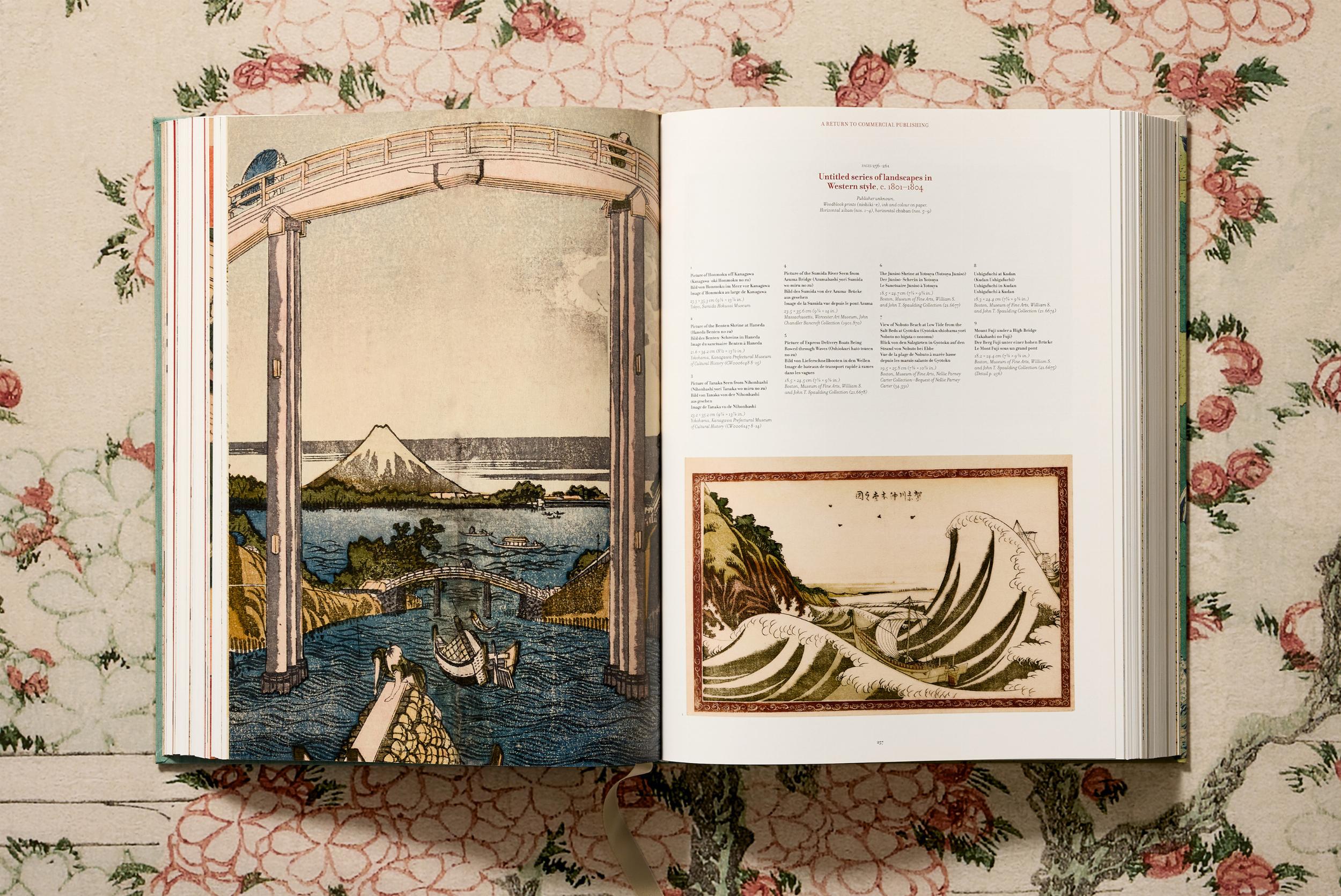 Hokusai Art Prints - German, French & English Language Options - Perfect for Home Decor, Office Wall Art & Gift Giving