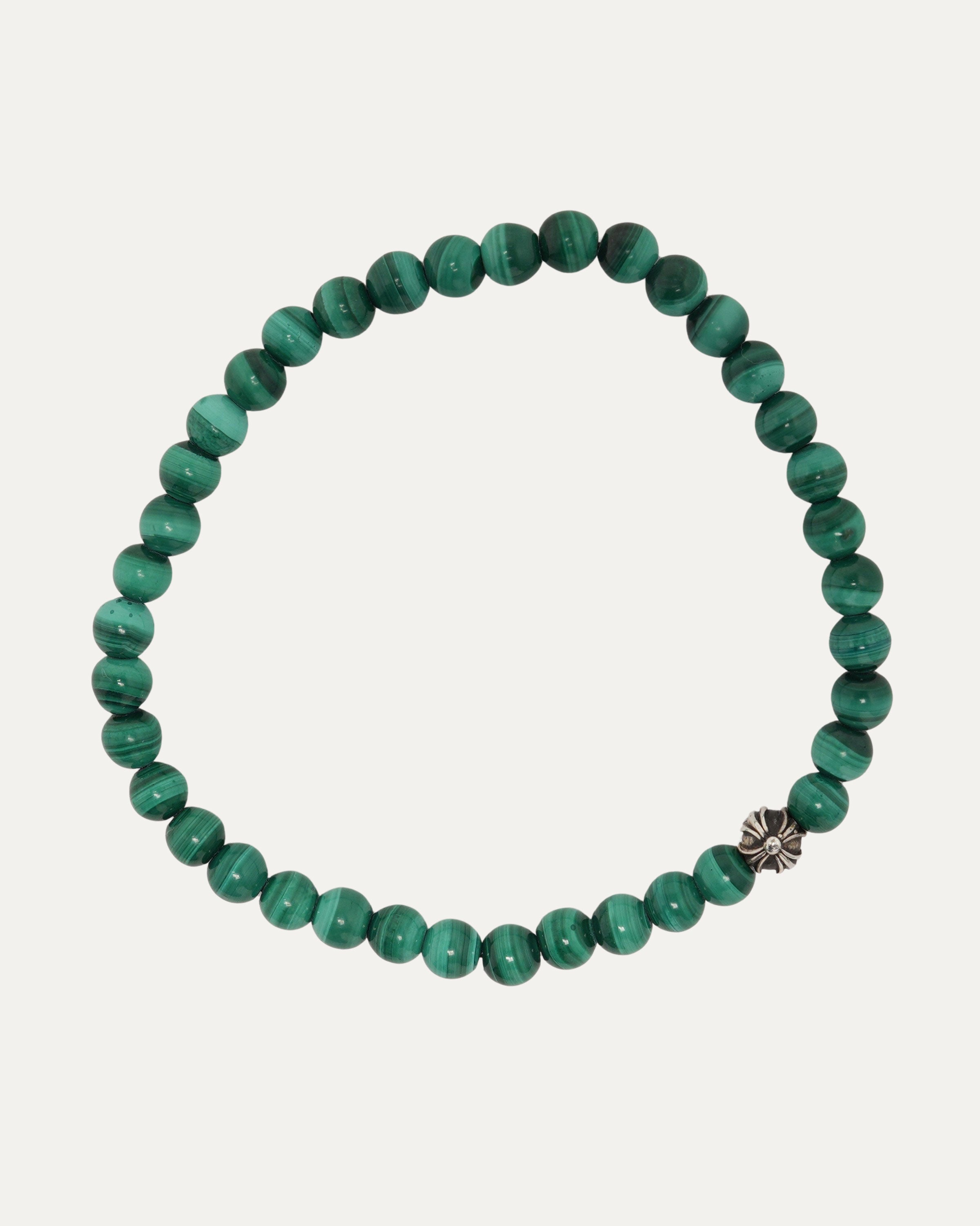 4mm Plus Size Ball Bead Bracelet for Women - Adjustable Stretch Elastic String - Boho Chic Jewelry for Casual Wear, Parties & Gifts