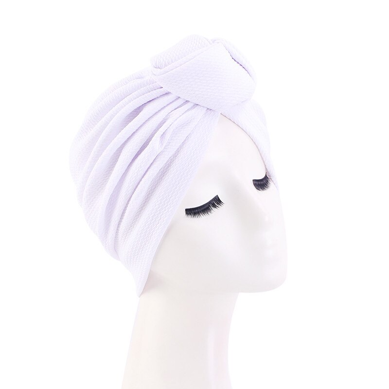 Women's Knotted Turban Bonnet Head Wrap - Stylish Hair Accessory for Sleep, Workout & Fashion - Soft & Comfortable Headwear for Women