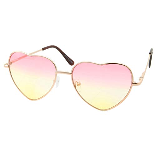 Gold Frame | Pink/Yellow Lens