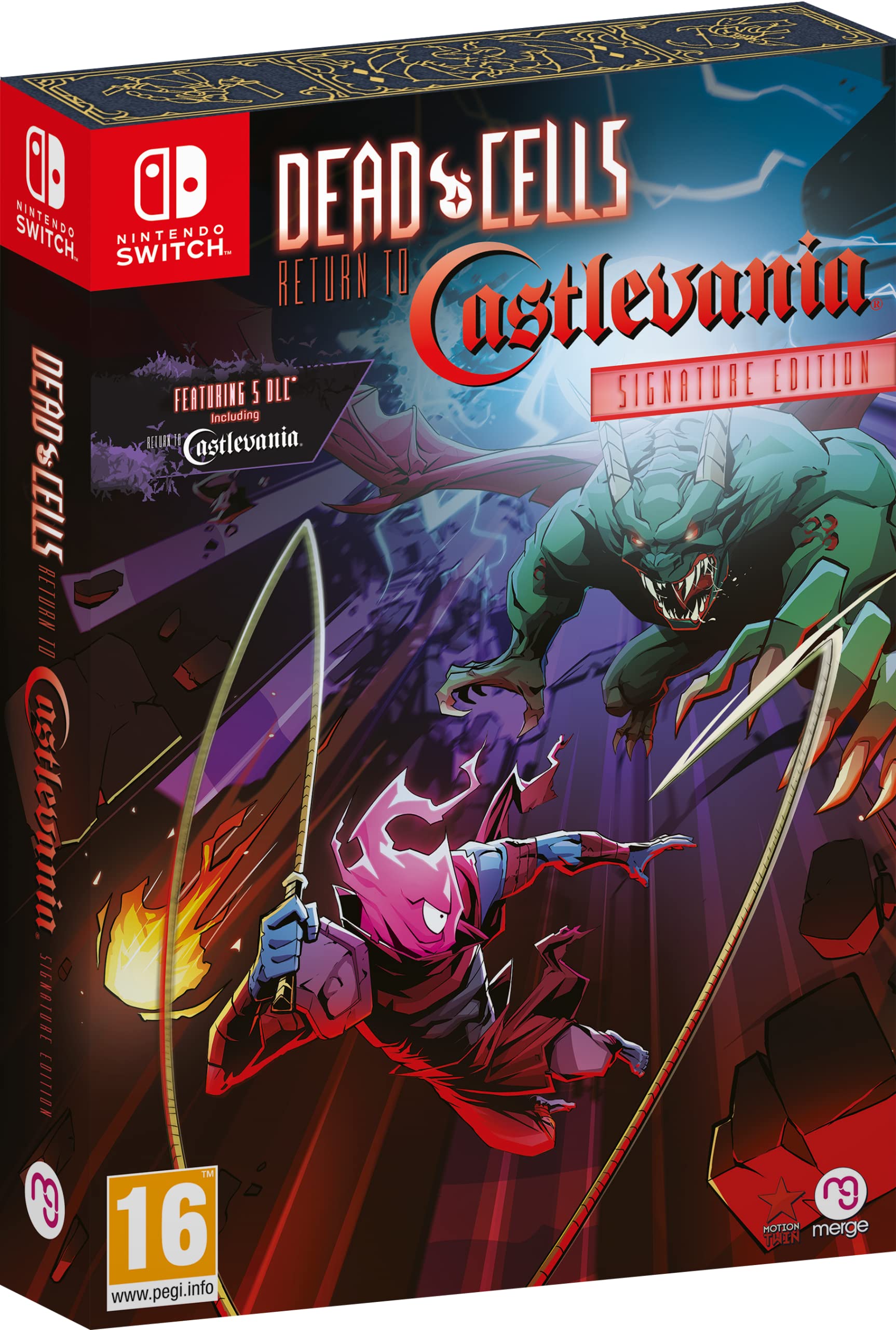 Dead Cells Return to Castlevania Signature Edition - Nintendo Switch Game | Action-Adventure Roguelike | Perfect for Fans of Classic Castlevania Games & Indie Gaming Enthusiasts | Great for Solo Play & Gaming Collectors