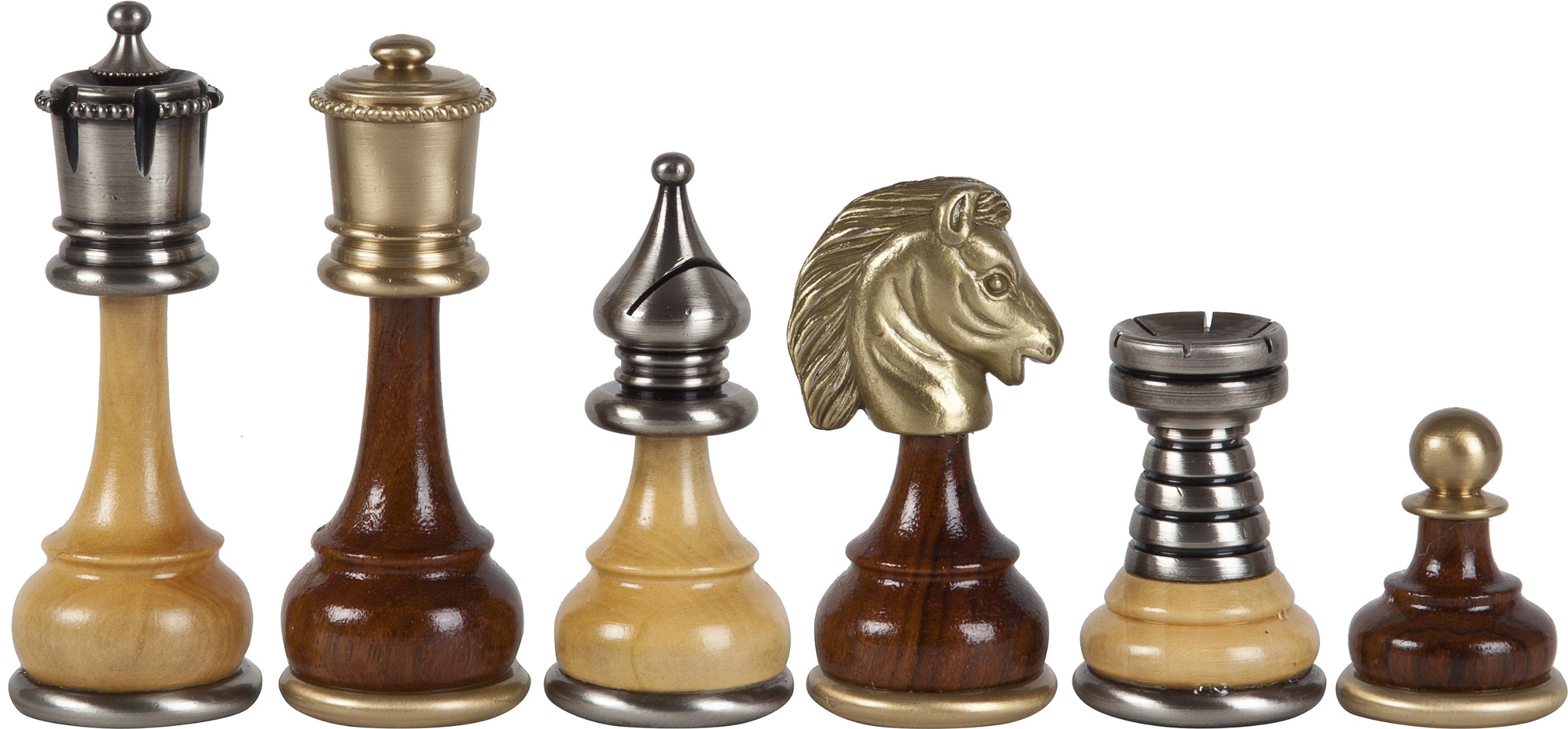 Bello Games Collections - Italian Chess Set with Handcrafted Chessmen & Venezia Chess Board from Italy | Perfect for Home Decor, Gifts & Chess Enthusiasts