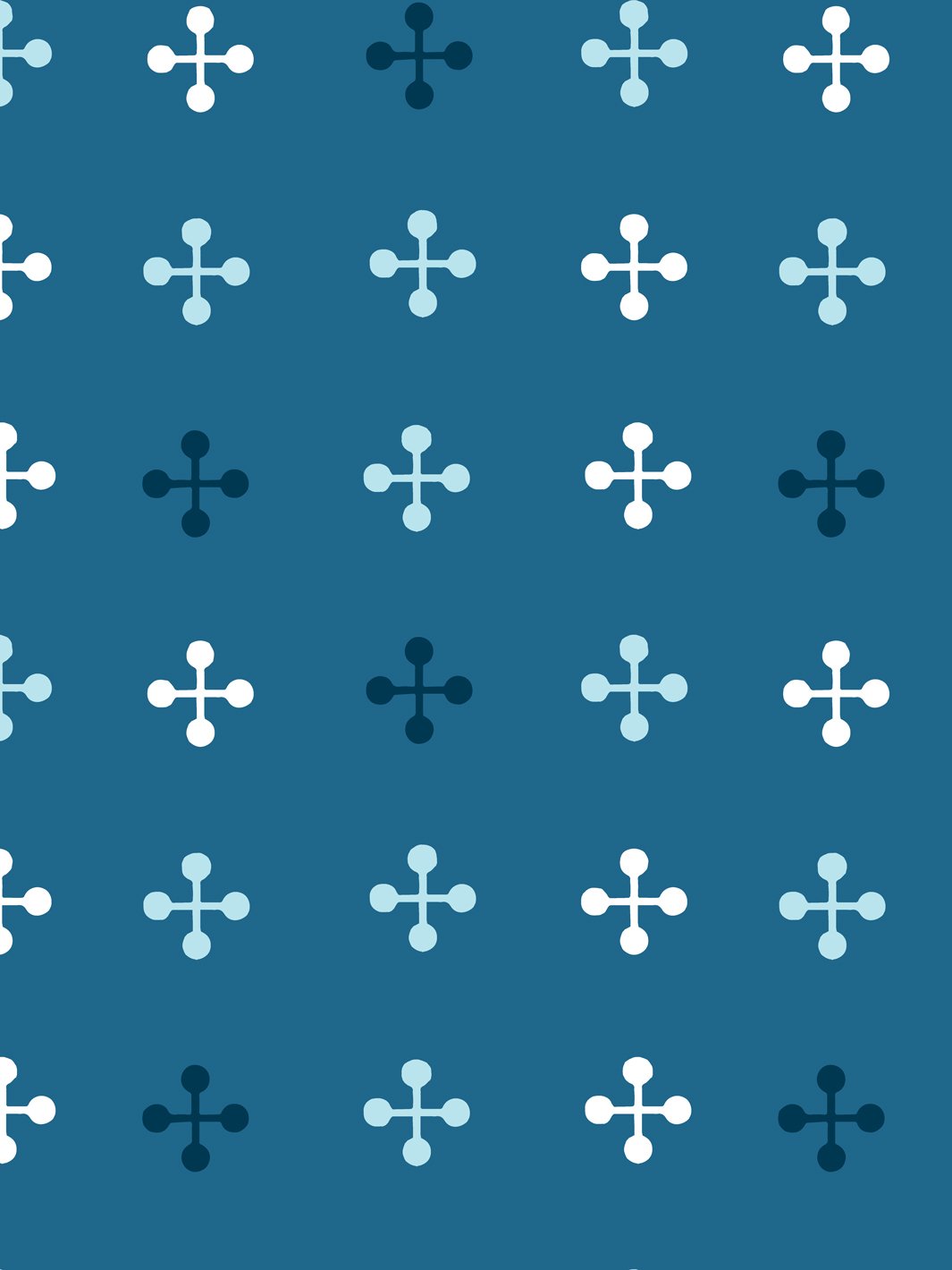 Fisher Price™ Jacks Wallpaper - Cadet Blue | Nursery Decor, Kids Room Wallpaper, Playroom Design for Boys & Girls