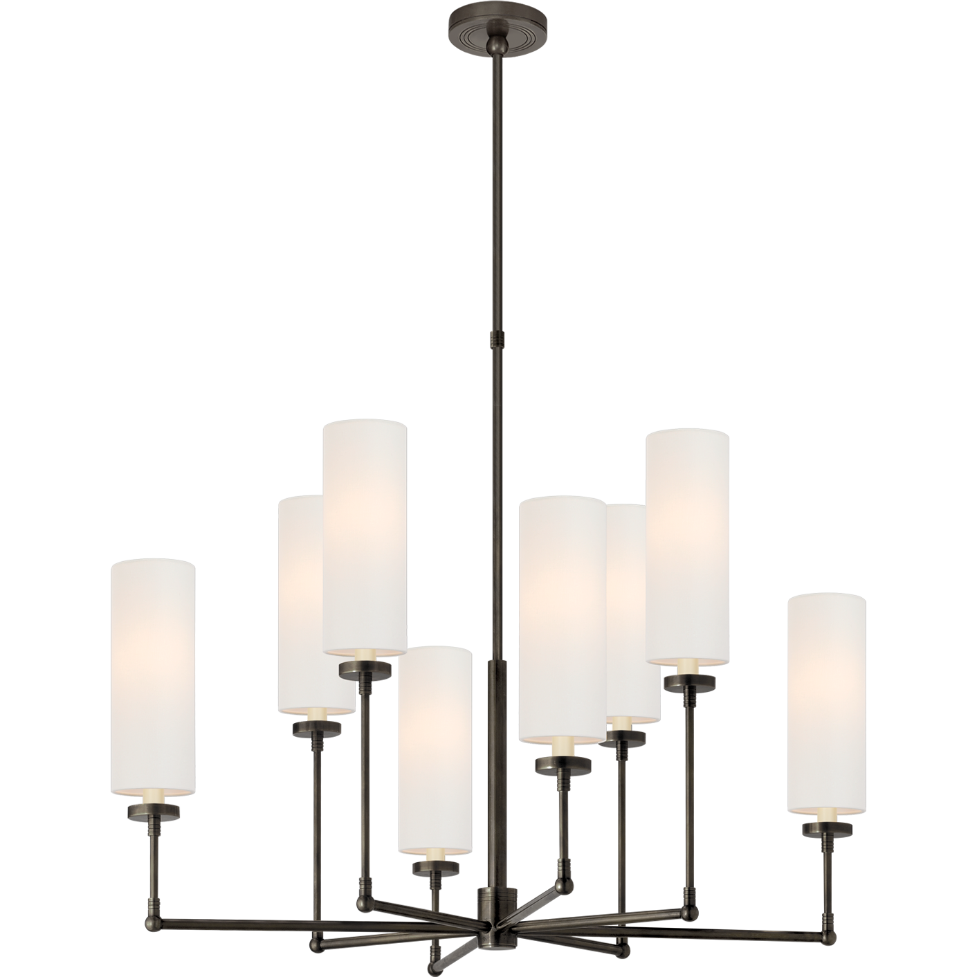 Ziyi Large Crystal Chandelier - Elegant Modern Ceiling Light Fixture for Dining Room, Living Room, Bedroom | Perfect for Home Decor, Wedding Venues & Luxury Interior Design